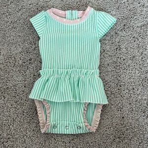 Ruffle butts one piece bathing suit, 6-12 months